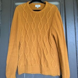Goodfellow Mustard Knit Sweater